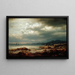 Coastal Landscape Painting - Lars Hertervig — framed artwork on a wall