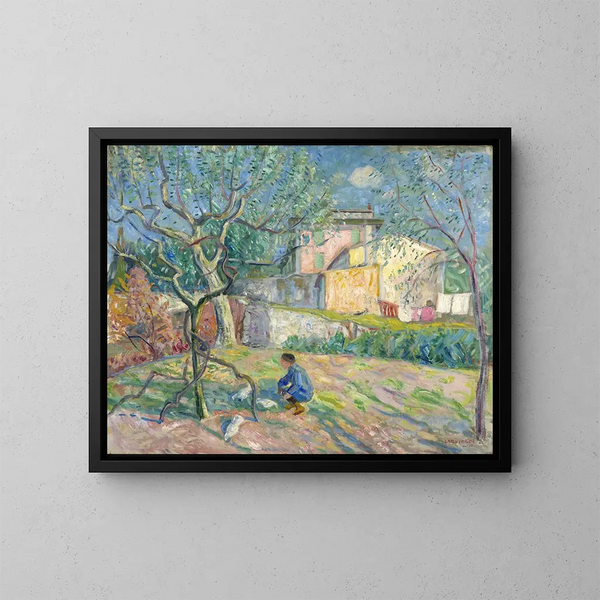Fiesole - Lars Jorde — framed artwork on a wall