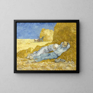 Reproduction tableau | La sieste - Vincent Van Gogh | Poster - Toile - Aluminium