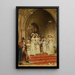 Una ceremonia de boda - Laslett John Pott — cuadro enmarcado en la pared