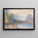 Lac Diamant Wakatipu - Laurence William Wilson — cuadro enmarcado en la pared