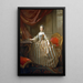 María Luisa de Parma 1751-1819, futura reina de España - Laurent Pécheux — cuadro enmarcado en la pared