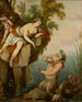 Glaucus y Scylla - Laurent de La Hyre — vista de la obra