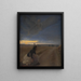 Evening - Laurits Andersen Ring — framed artwork on a wall