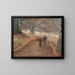 Sendero cerca de Herlufsholm, Zealand - Laurits Andersen Ring — cuadro enmarcado en la pared