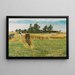Tiempo de cosecha en Ladby - Laurits Andersen Ring — cuadro enmarcado en la pared