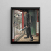 Has the rain stopped? - Laurits Andersen Ring — framed artwork on a wall