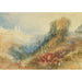 Reproduction of the painting Lausanne from the West - Joseph Mallord William Turner