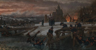Lawrence AlmaTadema - Captain Benthien on the Beresina Anno 1812.webp