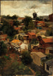 El Maquis de Montmartre visto desde la calle Caulaincourt - Lazar Meyer — vista de la obra
