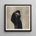 The Kiss IV - Edvard Munch — framed artwork on a wall