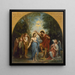 El bautismo de Cristo - Jean-Louis Bézard — cuadro enmarcado en la pared