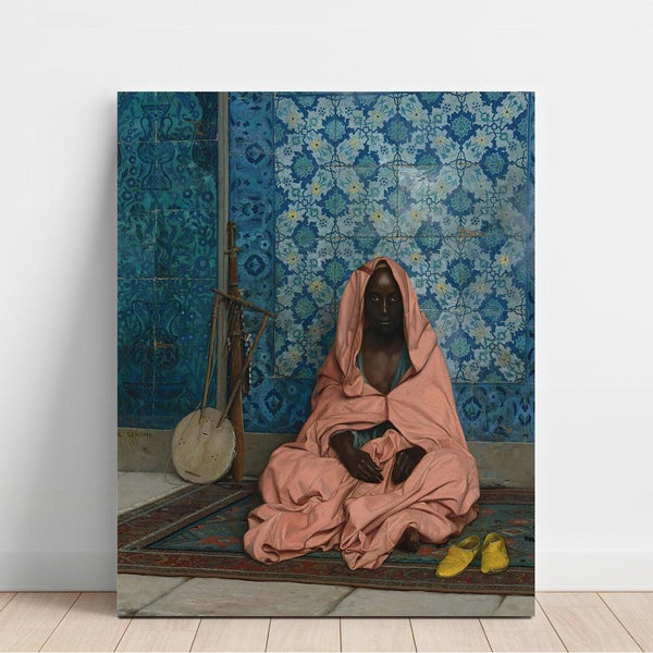 Reproduction of the painting The Black Bard - Jean-Léon Gérôme