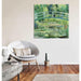 Reproduction of the painting The Water Lilies Pond - Claude Monet