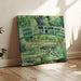 Reproduction of the painting The Water Lilies Pond - Claude Monet