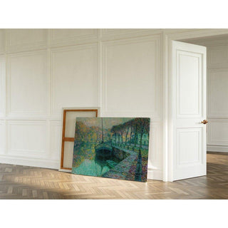 Le Bateau De Sel - Henri Le Sidaner | Reproduction Tableau Décoration murale affiche copie