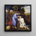 El Buen Samaritano - Friedrich von Olivier — cuadro enmarcado en la pared