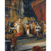 Reproducción del cuadro El Cardenal Richelieu Diciendo la Misa en la Capilla del Palacio Real - Eugène Delacroix