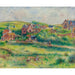 Reproducción del cuadro El Châlet De Blanche Pierson En Pourville - Pierre-Auguste Renoir