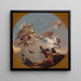 El Carro de Aurora - Giovanni Battista Tiepolo — cuadro enmarcado en la pared