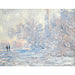 Reproducción del cuadro El Escarcha en Giverny - Claude Monet