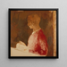The Engraver - Odilon Redon — framed artwork on a wall