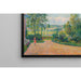 Reproduction of the painting The Garden of Octave Mirbeau, the Terrace, Les Damps - Camille Pissarro