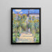 Reproducción del cuadro El jardín de Monet en Vétheuil - Claude Monet