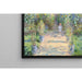 Reproducción del cuadro El jardín de Monet en Vétheuil - Claude Monet