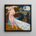 El jardín encantado - Leo Putz — cuadro enmarcado en la pared