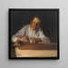 The Kantele Player - Pekka Halonen — framed artwork on a wall