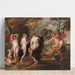 Reproduction of the painting of The Judgment of Paris - Follower of Peter Paul Rubens