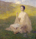 El Libro Abierto - Julian Alden Weir — vista de la obra