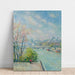 Reproduction of the painting Le Louvre, Morning, Spring - Camille Pissarro