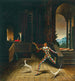 El Mago y el Arlequín - Franz Sedlacek — vista de la obra