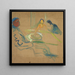 The Marriage of the Bohemian - Edvard Munch — framed artwork on a wall