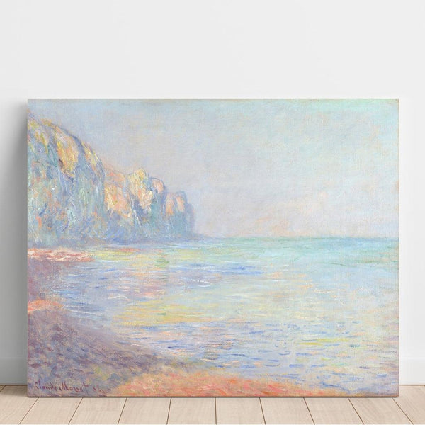 Reproduction of the painting The Morning, Misty Weather, Pourville (Misty Morning in Pourville) - Claude Monet