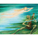 Reproducción del cuadro La ninfa de las aguas - Nils Dardel