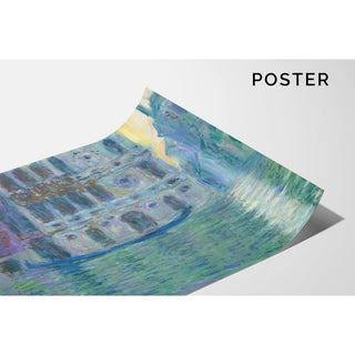 Le Palais Dario - Claude Monet | Reproduction Tableau Décoration murale affiche copie