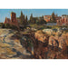 Reproducción del cuadro El Palatino en Roma - Edward Theodore Compton