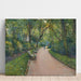 Reproducción del cuadro El Parque Monceau - Gustave Caillebotte