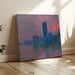 Reproduction of the painting The Parliament, Sunset - Claude Monet