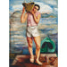 Reproduction of the painting The Fisherman - Moïse Kisling