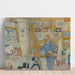 Reproduction of the painting The Skeleton Painter - James Ensor