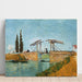 Reproducción del cuadro El puente de Langlois en Arles - Vincent van Gogh