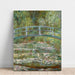 Reproducción del cuadro El puente sobre un estanque de nenúfares - Claude Monet