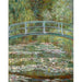 Reproducción del cuadro El puente sobre un estanque de nenúfares - Claude Monet