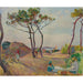 Reproduction of the painting Le Pradet, les Pins sur la Plage - Henri Lebasque