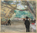 The Curtain - Edgar Degas — artwork view