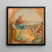 The Sermon on the Mount - Nicolas Auguste Hesse — framed artwork on a wall